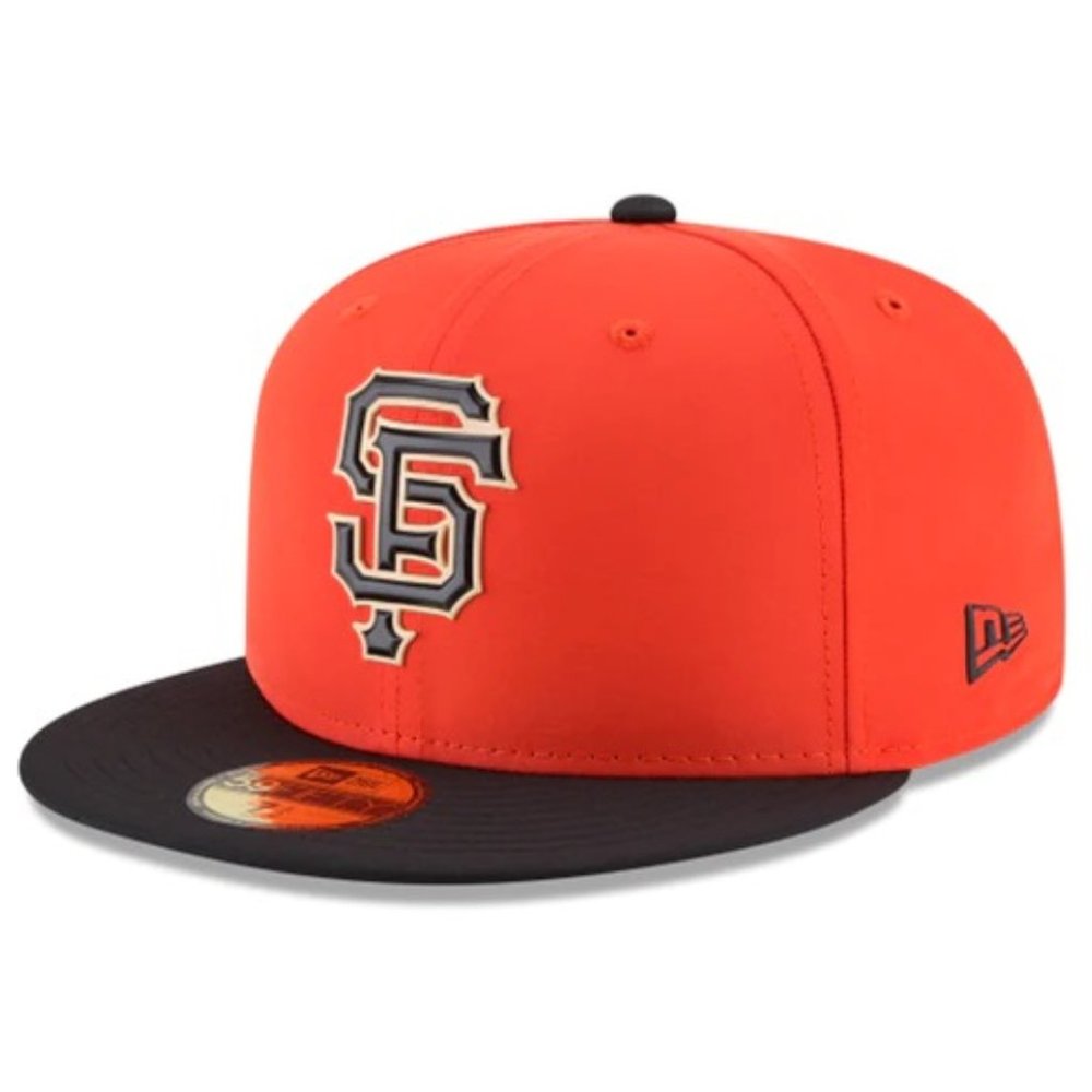 [11554516] Mens New Era MLB 59Fifty Authentic BP Fitted - San Francisco Giants
